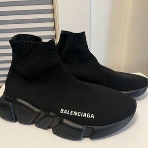 COPY - Authentic Balenciaga WOMEN'S SPEED KNIT SNEAKER IN BLACK